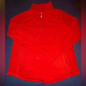 St. John's Bay Vibrant Red Fleece Pullover